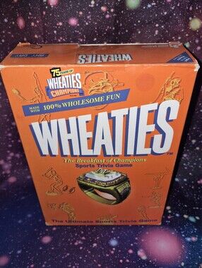 🥣🏆 Vintage Wheaties Celebrating 75 Years Board Game — Unopened Contents! 🏆🥣